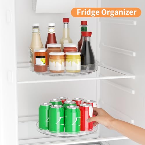 2 Pack Lazy Susan Turntable Organizer (2 Count)