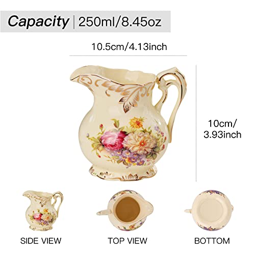 Ceramic Sugar and Creamer Set