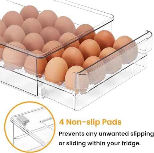 24 Capacity Egg Holder for Refrigerator (2 Count)