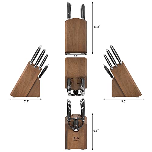 HELENA Series German Steel Forged Knife Block Set