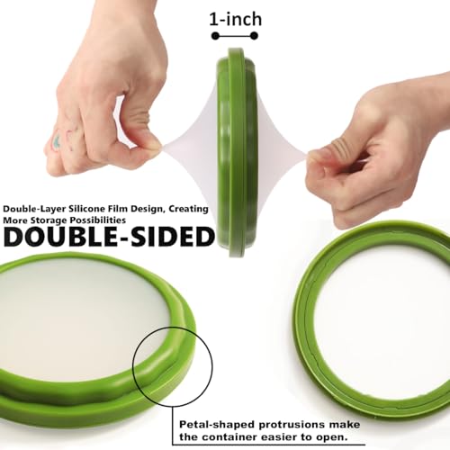Silicone Food Storage Containers (4 Count)