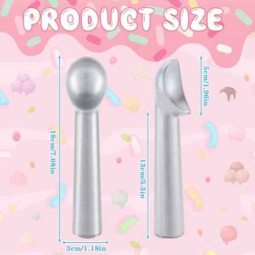 16 Pcs Ice Cream Scoop Set (16 Count)