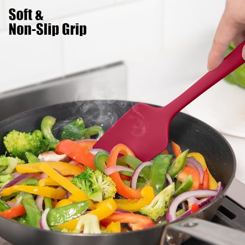 600°F Heat Resistant Silicone Large Spatula