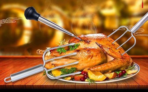 Stainless Steel Turkey Baster Syringe