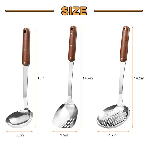 Stainless Steel Wok Spatula (3 Count)