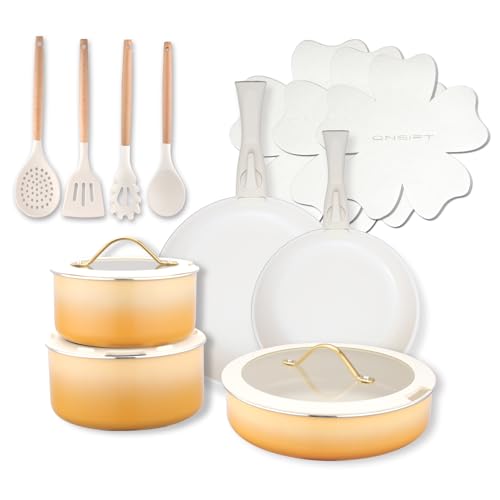 20pcs Ceramic Cookware Set Nonstick