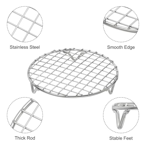 Round Cooking Rack with Legs