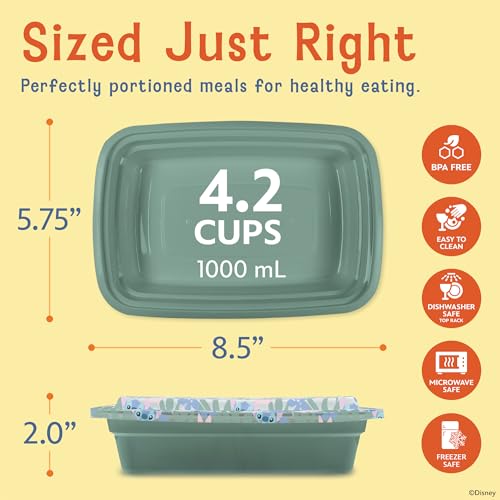 Disney Stitch Meal Prep Containers (10 Count)
