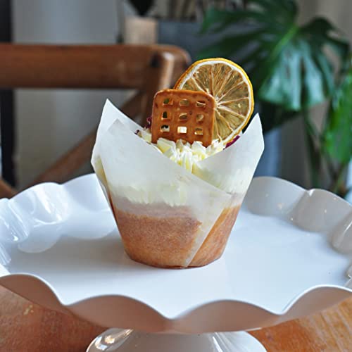 500 pcs Large size White Tulip Baking Cups 2 (500 Count)