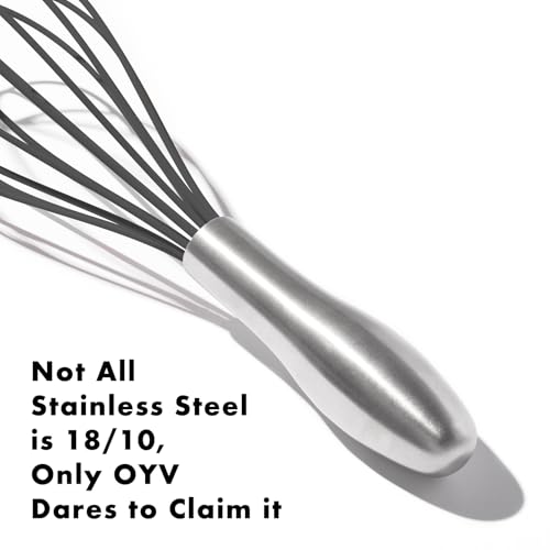 10 Inch Black Silicone Whisk