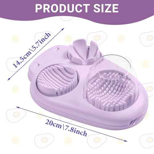 1 Pack Egg Slicer with 3 Cutting Modes