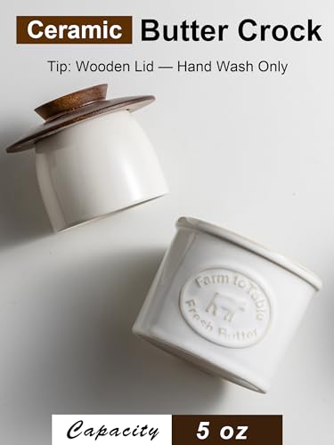 Ceramic Butter Dish With Lid