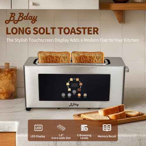 2 Slice Toaster with Touchscreen