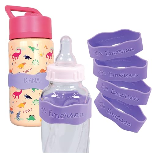 Orbit Labels Silicone Bottle Bands (4 Count)