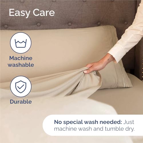 Split King Size 5 Piece Sheet Set