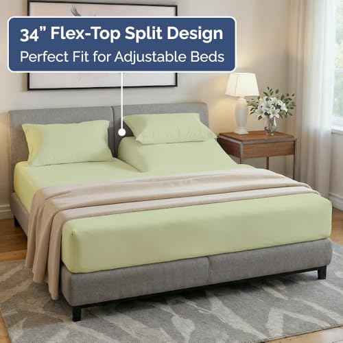 Flex Top Split Head King 4 Piece Sheet Set (4 Piece Set)