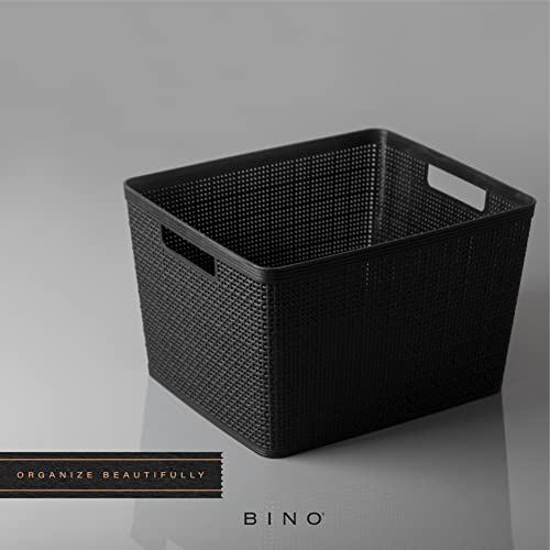 Woven Plastic Basket (3 Count)