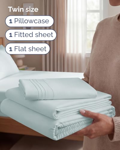 Twin Size 3 Piece Sheet Set (3 Count)