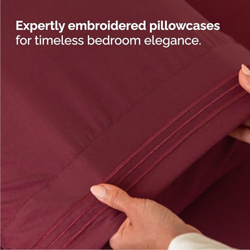 Queen Size 4 Piece Sheet Set (4 Count)
