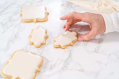 Stainless Steel Plaque Cookie Cutter for Cookies (2 Count)