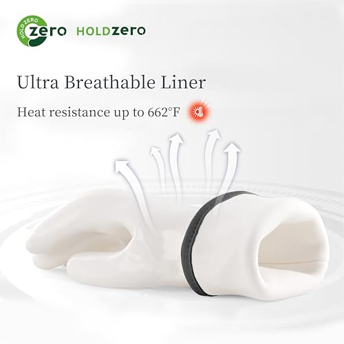 BBQ Gloves for Food Contact Grilling Gloves White (2 Count)