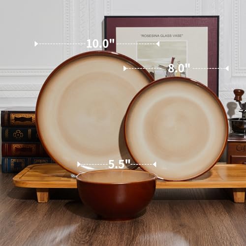 Stoneware Dinnerware Sets for 8