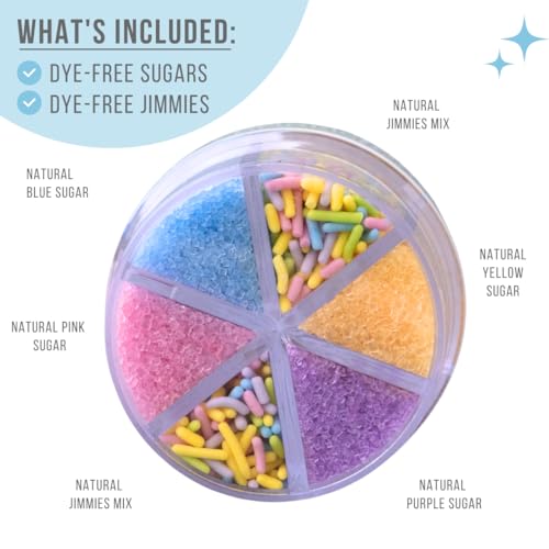 Dye Free Sprinkles (2.75 Ounce)