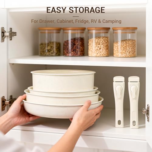 24pcs Ceramic Cookware Set