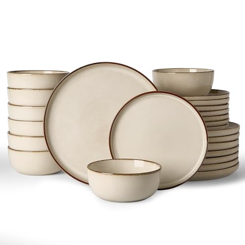 Milkyway 24 Piece Stoneware Dinnerware Set
