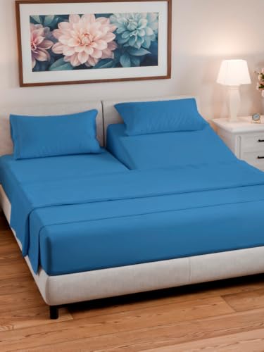 Flex Top Split Head King 4 Piece Sheet Set