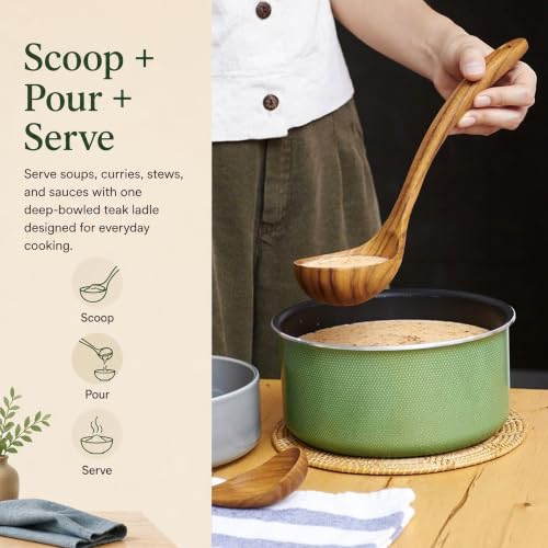 Original Eco Friendly Wooden Serving Ladle