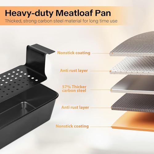 Meatloaf Pan with Drain Tray (2 Count)