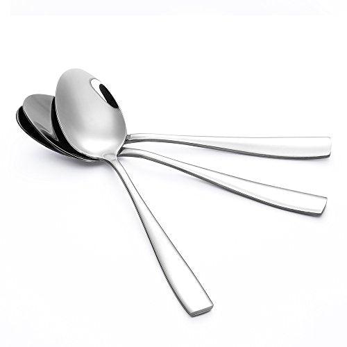 24 Piece Large Stainless Steel Dinner Spoons (24 Count)