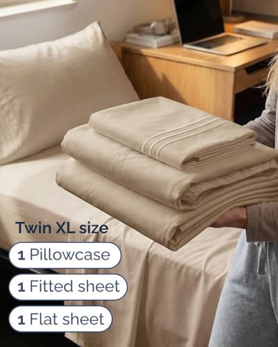 Twin XL 3 Piece Sheet Set