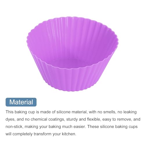 36Pcs Silicone Cupcake Liners (36 Count)