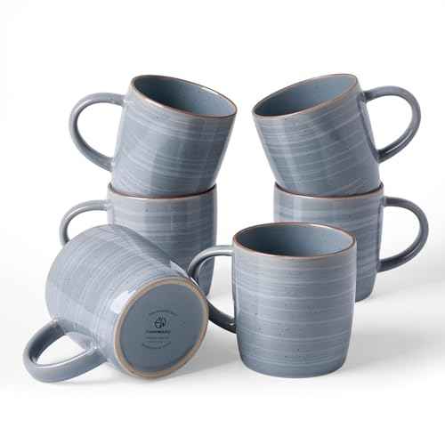 Coffee Mugs Set of 6 (6 Count)