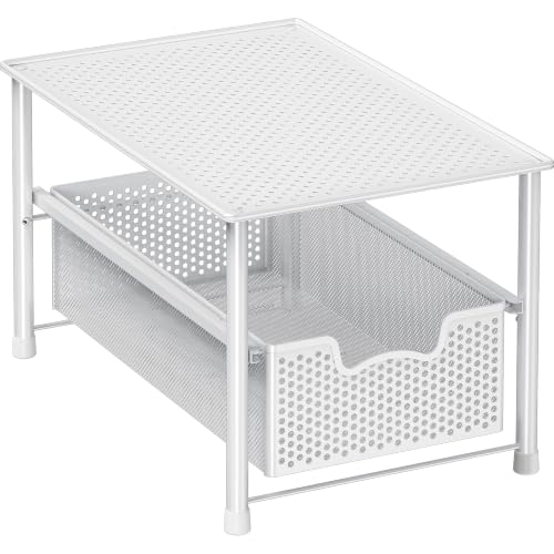 Stackable Under Sink Sliding Basket Drawer