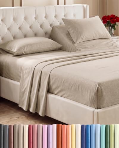 Flex Top Split Head King 4 Piece Sheet Set