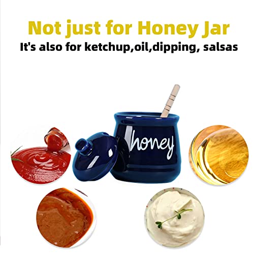 Honey Jar with Dipper and Lid (12 Ounce)