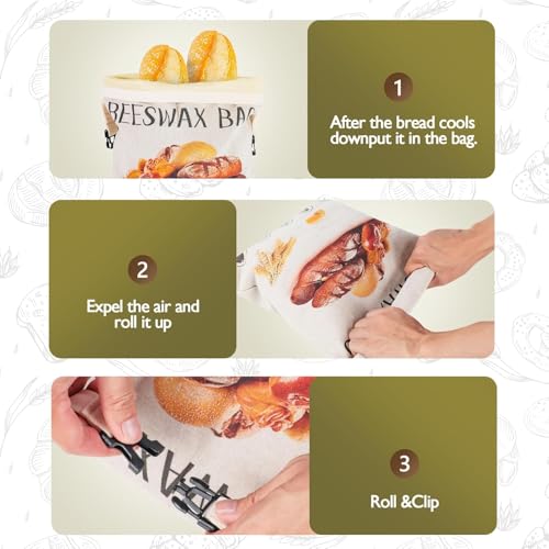 2 Pack Beeswax Bread Bag (2 Count)