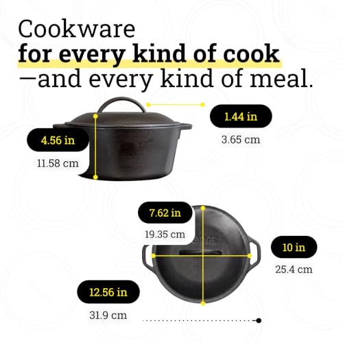 Cast Iron Dutch Oven with Loop Handle