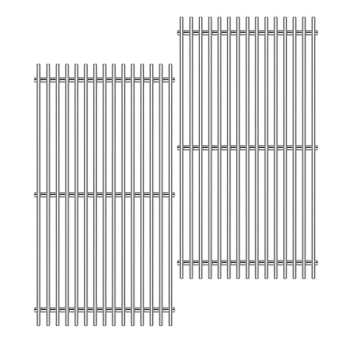 9MM 17.5" Stainless Steel Grill Grates for Weber Spirit E