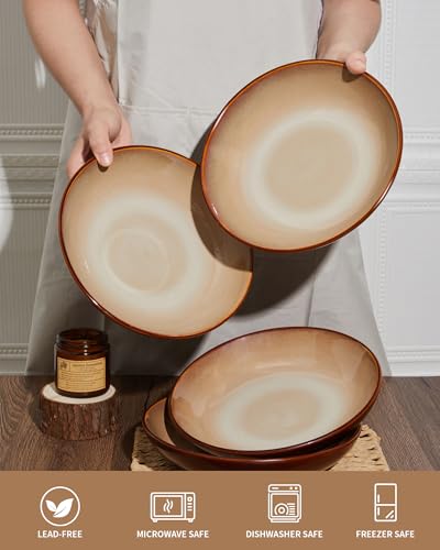 Stoneware Dinnerware Sets for 4
