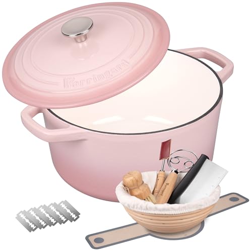 Enameled Cast Iron Dutch Oven Pot with Lid