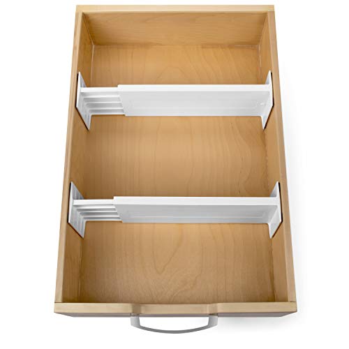 Dial Industries Dresser Drawer Organizer Dividers (2 Count)