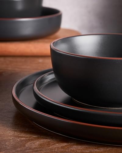 Mercury 24 Piece Stoneware Dinnerware Set