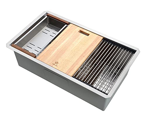 Stainless Steel Colander For Workstation Kitchen Sink