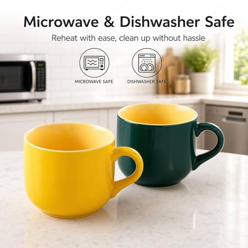 20 oz Ceramic Mug Set of 2 (2 Count)