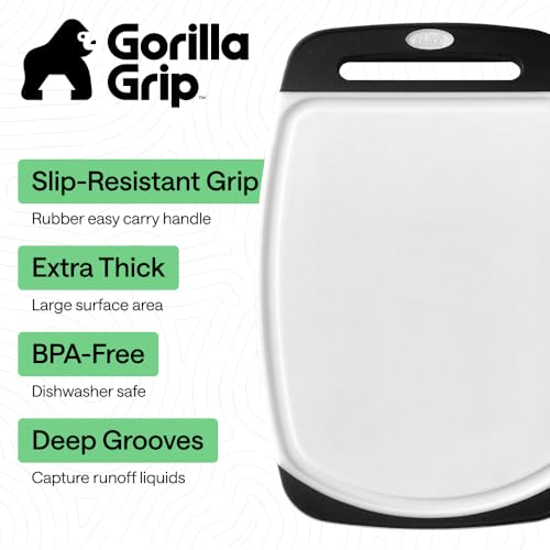 BPA Free Reversible Kitchen Cutting Board