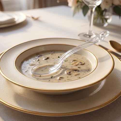 360 Count Clear Plastic Silverware Heavy Duty